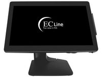 ECLine EC-VP-3100-256-WIN sistema POS J6412 2 GHz Todo-en-Uno 39.6 cm (15.6") Pantalla táctil Gris, Capacitiva, Intel® Celeron®, Intel