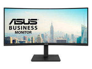 Monitor Curvo ASUS VA34VCPSN de 34", Resolución 3440x1440, 100Hz, HDR 10, AMD FreeSync.