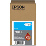 Epson T748XXL220 Cartucho de Tinta 1 Original Extra (Súper) alto rendimiento Cian