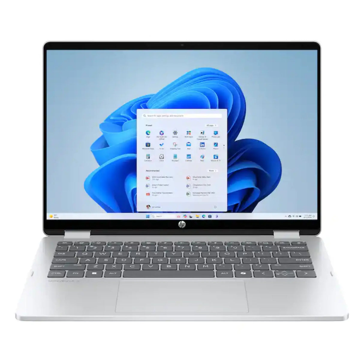HP OmniBook 5 Flip 14-FP0023 Core™ 7 150U 512GB SSD 16GB 14" (1920x1200) TOUCHSCREEN WIN11 GLACIER SILVER Backlit Keyboard