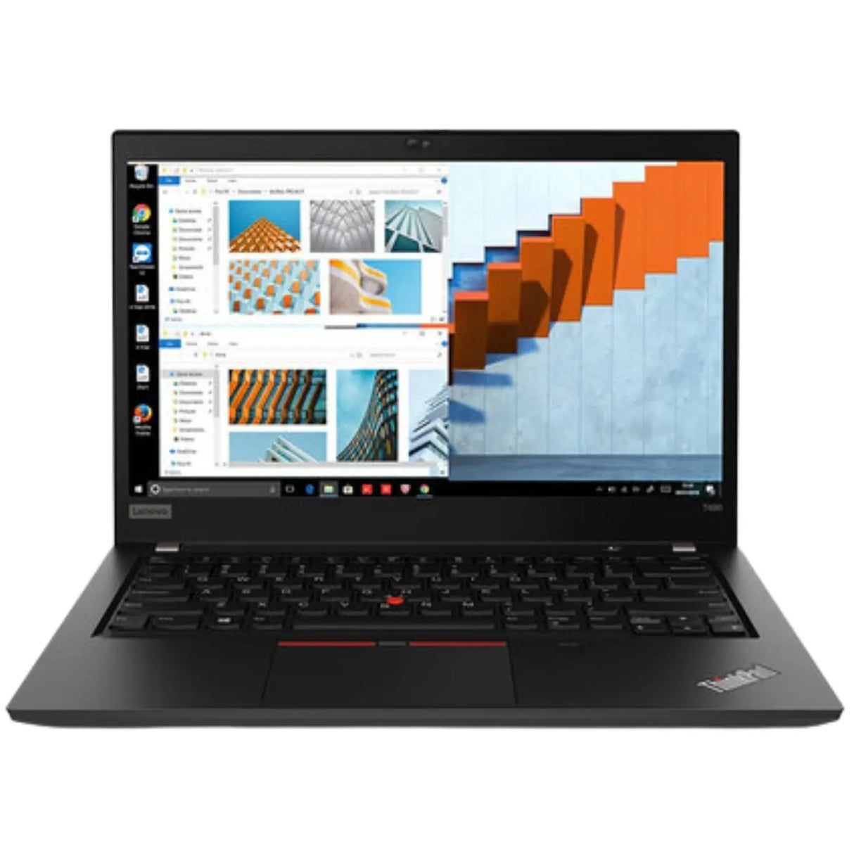 Refurbished - LENOVO ThinkPad T490 Notebook PC | 1920x1080 | Intel Core i5-8365U | Integrated GPU | 24 GB DDR4 | 256GB SSD | Microsoft Windows 11 Pro | BLACK | Webcam (CTO) *Grade AB*