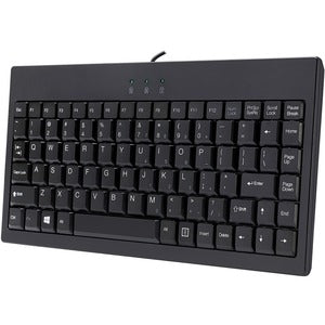 Adesso AKB-110B teclado USB + PS/2 QWERTY Negro