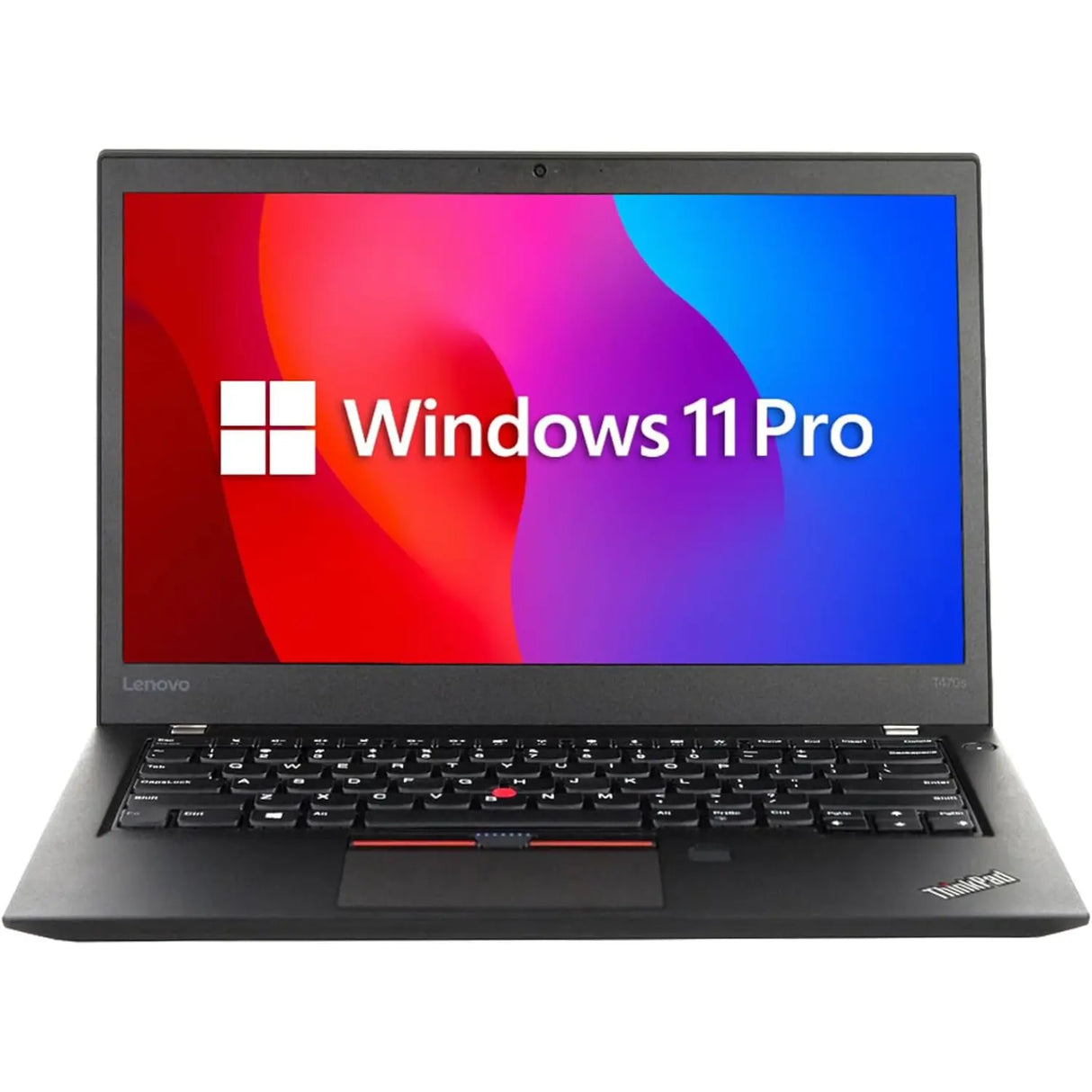 Refurbished - Lenovo Thinkpad T470s Intel Core i7-7600U 2.8Ghz / 14-inch FHD Display 8GB DDR4 RAM, 256GB SSD, Webcam, HDMI, 802.11AC, Windows 11 Pro, Backlit English/Spanish Keyboard *Grade A*