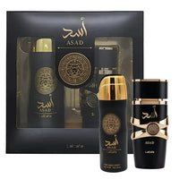 Lattafa Asad 2pcs Gift Set (Edp 100ml + Spray 200ml)