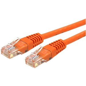C6PATCH25OR - CABLE 7.6M RED UTP RJ45 CAT6 ETHERNET GIGABIT MOLDEADO NARANJ.