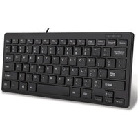 Adesso SlimTouch 111UB teclado Universal USB QWERTY Inglés de EE. UU. Negro