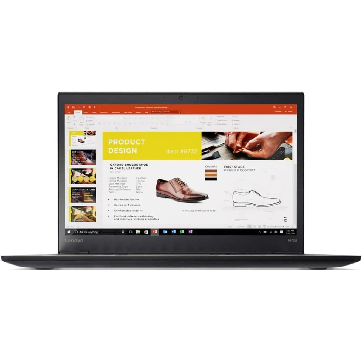 Refurbished - Lenovo Thinkpad T470s Intel Core i7-6600U 2.8Ghz / 14-inch FHD Display 8GB DDR4 RAM, 256GB SSD, Webcam, HDMI, 802.11AC, Windows 11 Pro, Backlit English/Spanish Keyboard *Grade A*