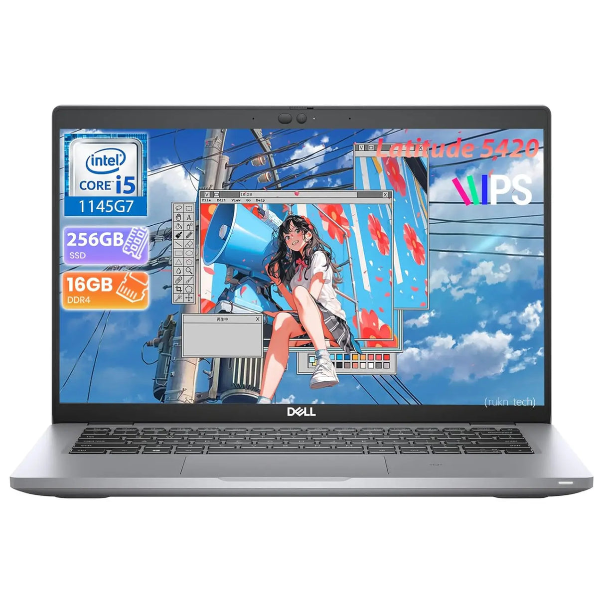 Refurbished - Dell Latitude 5420 TOUCHSCREEN Laptop 14-inch - Intel Core i5 11th Gen - i5-1145G7 - Quad Core 4.4Ghz - 256B SSD - 16GB RAM - 1920x1080 FHD - TOP COVER SKIN - Windows 11 Pro *Grade A*