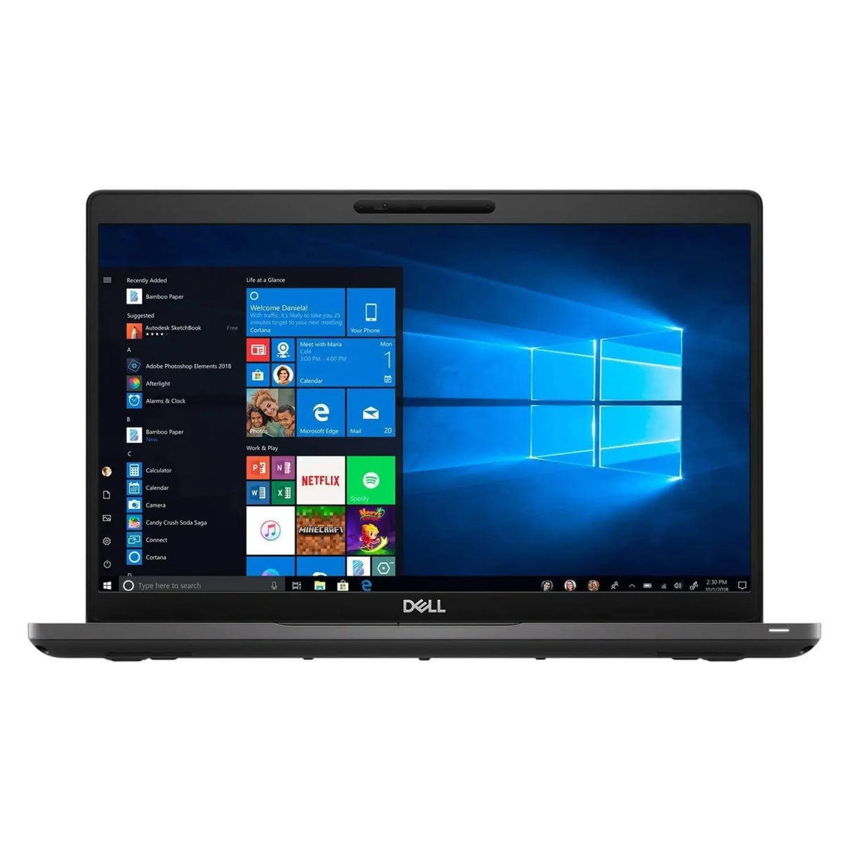 Refurbished - Dell Latitude 5410 Home and Business Laptop Intel i7-10610U 4-Core 8GB RAM, 256GB SSD, Intel UHD Graphics, 14.0" FHD, WiFi, Bluetooth, ENGLISH/SPANISH Backlit Keyboard, Webcam -  Win 11 Professional *Grade A*