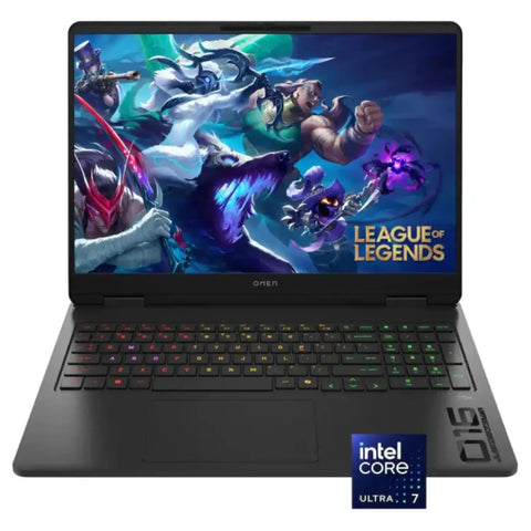 HP OMEN 16-AM0073 GAMING Core™ Ultra 7 255HX 1TB SSD 16GB 16" (1920x1200) 144Hz WIN11 NVIDIA® 5060 8192MB SHADOW BLACK RGB Backlit Keyboard