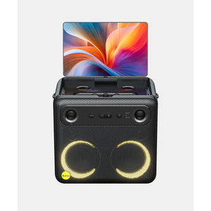 Premium Portable Wireless Audio Machine with 106dB Sound Pressure, Dual 4-inch Woofers, and 10.1” HD Screen