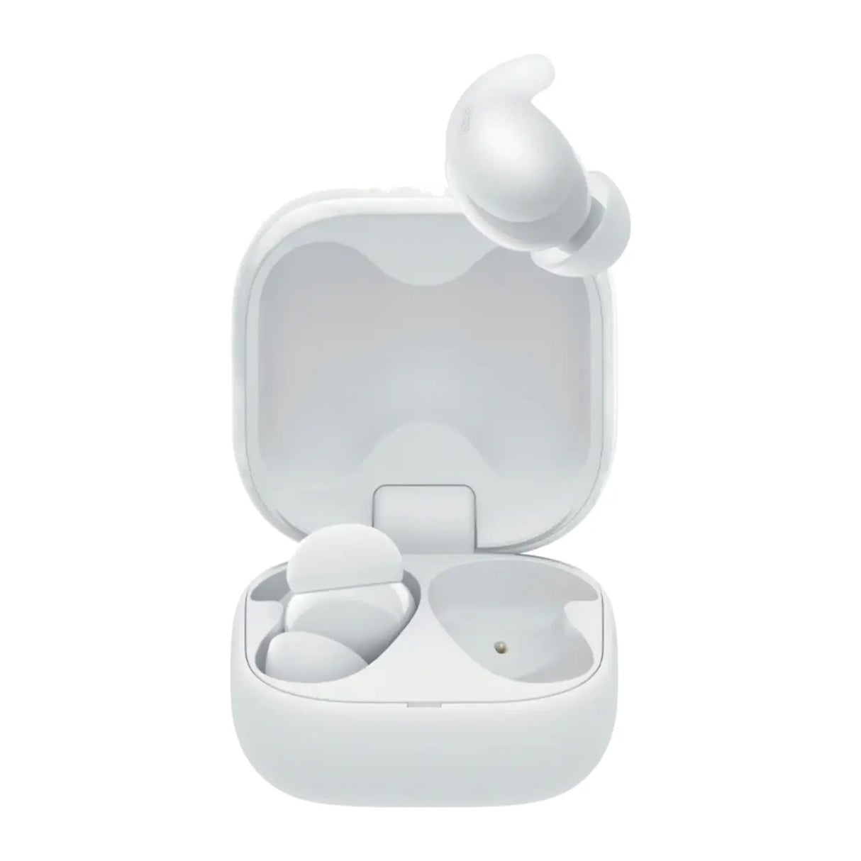 Sony - LinkBuds Fit True Wireless Noise Canceling Earbuds - White