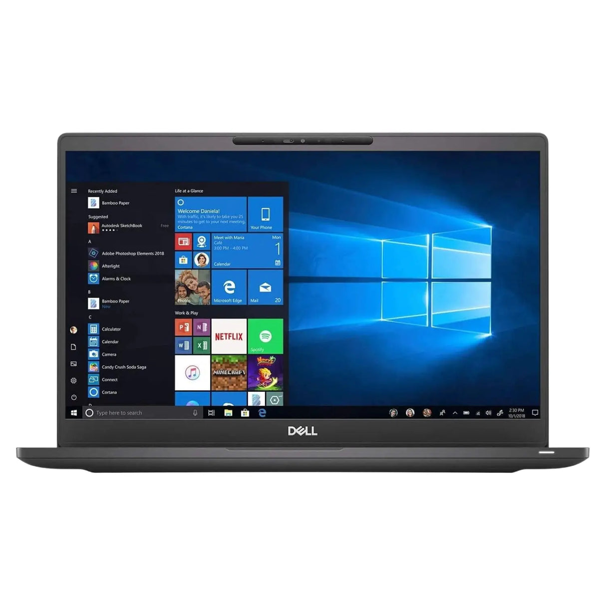 Refurbished - Dell Latitude 7300 Laptop, 13.3" FHD (1920 x 1080), Intel Core 8th Gen i7-8665U, Fingerprint, Backlit Keyboard, 8GB RAM, 256GB SSD, Windows 11 Pro *Grade A*