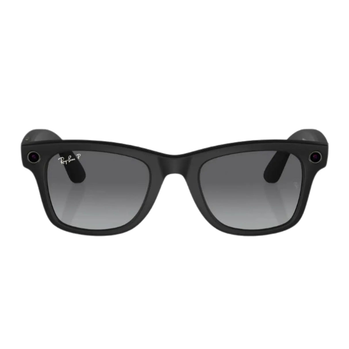Ray-Ban Meta - RW4006 Wayfarer glasses with Meta AI, Audio, Photo, Video Compatibility - Polarized Gradient Graphite Lenses - Matte Black