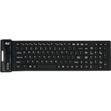 Adesso AKB-222UB teclado USB QWERTY Inglés Negro