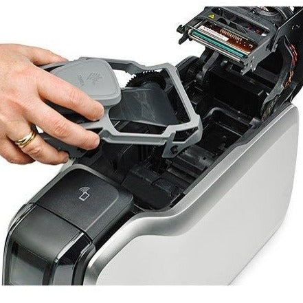 Impresora De Tarjetas Zebra Zc300, Doble Cara,Usb Y Ethernet, Controlador De Ventanas FullOffice.com 