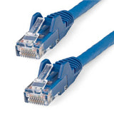 StarTech.com Cable Ethernet CAT6 de 5m - LSZH - Cable de Red de 10 Gigabits de 650MHz y PoE de 100W UTP sin Enganches (Snagless) con Alivio de Tensión