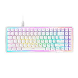 NZXT KB MINI TKL WHITE ANSI US teclado Juego USB QWERTY Internacional de EE.UU. Blanco