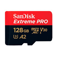 SanDisk Extreme PRO 128 GB MicroSDXC UHS-I Clase 10, 200 MB/s, SDSQXCD-128G-GN6MA