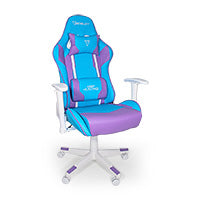 Ocelot Gaming Silla OSA-06, Vinipiel, Base Nylon Ajustable, Soporta 150Kg, Reclina 90-155 Grados