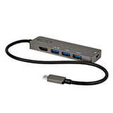 StarTech.com Adaptador Multipuertos USB-C - Docking Station USB Tipo C a HDMI 2.0b 4K de 60Hz (HDR10) - PD de 100W de Paso - Hub USB 3.0 de 4 Puertos - Replicador USBC - con Cable de 30cm Laptop USB 3.2 Gen 1 (3.1 Gen 1) Type-C 3 1 Si