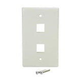 StarTech.com PLATE2WH placas de pared y cubiertas de interruptor Blanco Convencional Cualquier marca RJ-45