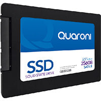 Unidad de Estado Sólido Quaroni de 256GB, 2.5" SATA III (6GB/s).