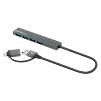181006 - Hub Manhattan c/conector de USB-A a USB-