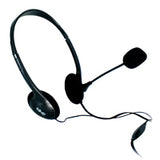Ghia GAC-215 audífono y auriculare Auriculares Alámbrico Diadema Oficina/Centro de llamadas Negro