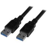 StarTech.com Cable USB 3.0 - A a A - Macho a Macho - de 3m Cable USB 3.2 Gen 1 (3.1 Gen 1) USB A USB A Macho/Macho