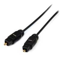 StarTech.com Cable 4,5m TosLink Audio Digital Óptico SPDIF Delgado - Negro Cable 4,6 m Toslink Macho Toslink