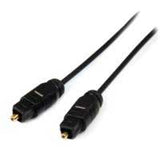 StarTech.com Cable 4,5m TosLink Audio Digital Óptico SPDIF Delgado - Negro Cable 4,6 m Toslink Macho Toslink