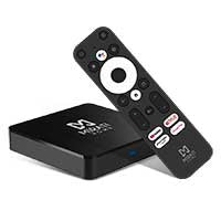 TV Box Mirati MTB001 con Android TV 10, 1GB RAM, 8GB Almacenamiento, Wi-Fi, Ethernet, USB, MicroSD