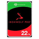 Seagate IronWolf Pro ST22000NT001 disco duro interno 22 TB 7200 RPM 512 MB 3.5" Serial ATA III