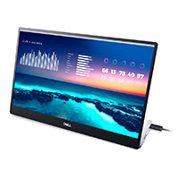 Monitor Portátil LED DELL P1424H 14" Full HD 1080p, 6ms, USB-C, HDR, 1920x1080