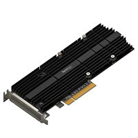 Synology Tarjeta Adaptadora SSD M.2 Doble Ranura M2D20, PCIe NVMe, M.2 22110/2280