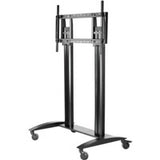 Peerless SR598 muebles y soportes para dispositivos multimedia Negro Panel plano Carro multimedia 136,1 kg