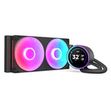 NZXT Kraken Elite 280 RGB Procesador Sistema de refrigeración líquida todo en uno 14 cm Negro 1 piez