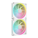 Corsair iCUE LINK RX140 RGB Gabinete de la computadora Ventilador 14 cm Blanco 2 pieza(s), 300 RPM, 1700 RPM