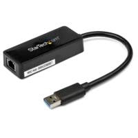 StarTech.com Adaptador Red USB 3.0, 1 Puerto Gigabit Ethernet RJ45, 1 Puerto USB 3.0