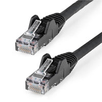 StarTech.com N6PATCH6BK Cable Negro 1,8 m Cat6 U/UTP (UTP)