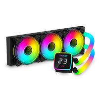 Ocelot Gaming Enfriamiento Líquido OEL360, 360mm, 70 CFM, 1800 RPM, ARGB
