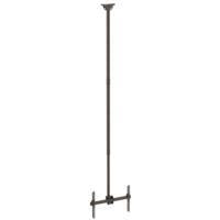 Soporte de Techo VESA para Pantallas de 32-70 Pulgadas, Mástil de 3m, Inclinable