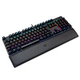 Balam Rush BR-932691 teclado Juego USB Negro, Tamaño completo (100%), Alámbrico, Interruptor de llave optomecánica