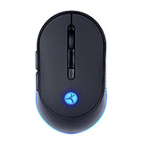 TechZone TZACMOI24 ratón Universal Ambidextro RF Wireless + Bluetooth Óptico 3200 DPI