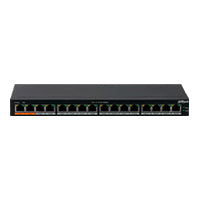 Switch PoE Gigabit de 16 Puertos/ 190W/ 2 Puertos Hi-PoE/ 32Gbps/ 23.808Mbps/ Protección contra Descargas