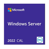 DELL 5-pack of Windows Server 2022/2019 User CALs (STD or DC) Cus Kit licencias y actualizaciones de software Licencia de acceso de cliente (CAL) 5 licencia(s) Licencia 2019