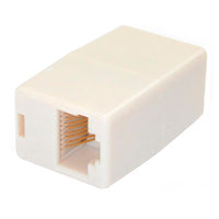 StarTech.com Caja De Empalme Acoplador Cable CAT5 Ethernet UTP, 2X Hembra RJ45, Beige