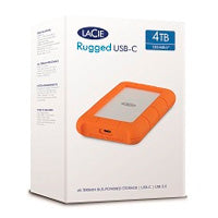LACIE Disco Duro Externo STFR4000800 4TB, USB-C, Resistente al Agua y Polvo