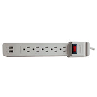 Koblenz Supresor de Picos SS-550-USB, 550 Joules, 5 Contactos, 2 Puertos USB